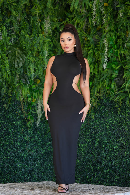 Butterfly Effect Black Dress